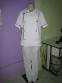 Conjunto Cozinheira ou Cozinheiro Calça+Dolmã
